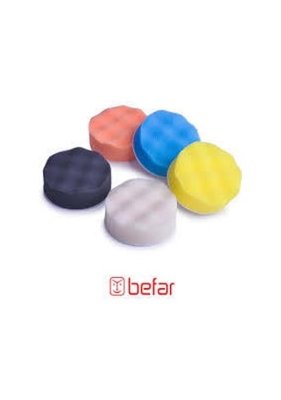 Befar Cırtlı Waffle Polisaj Süngeri Turucu 80mm 448021 80 25mm