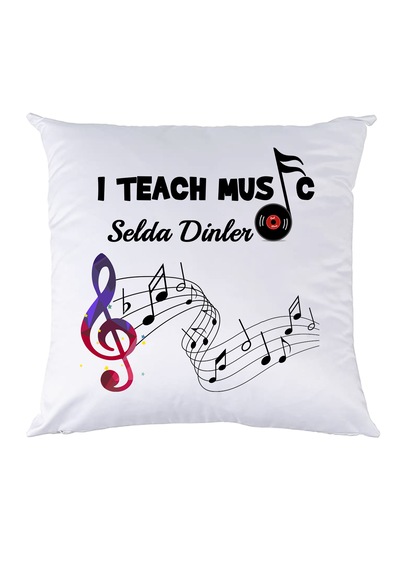 Müzik Öğretmenine Hediye Yastık