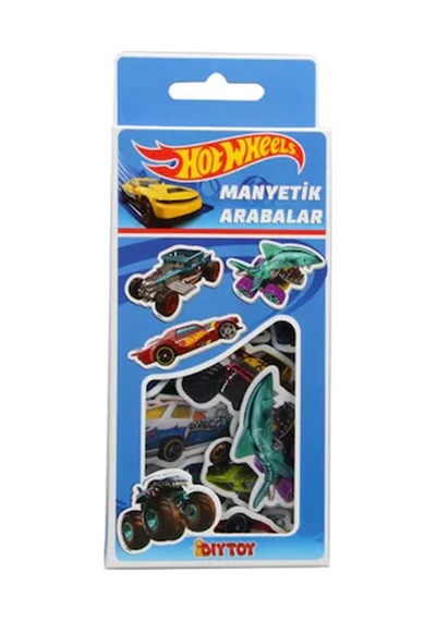 Hotwheels Manyetik Arabalar 22 Parça Magnet Puzzle