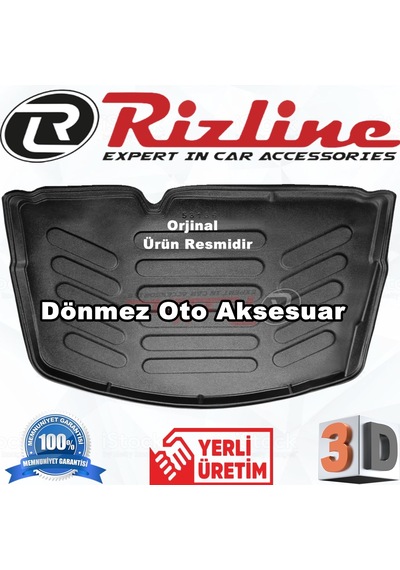 Citroen C3 3D Bagaj Havuzu Paspası 2009 - 2016 Arası Rizline N11.13000