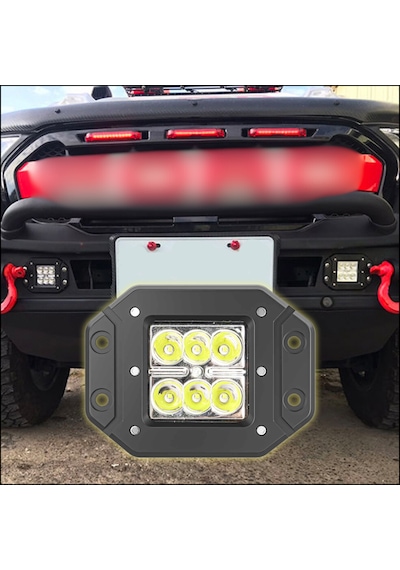 Off Road Led Çalışma Ve Tampon Sis Lambası 1 Adet 12-24v Traktör