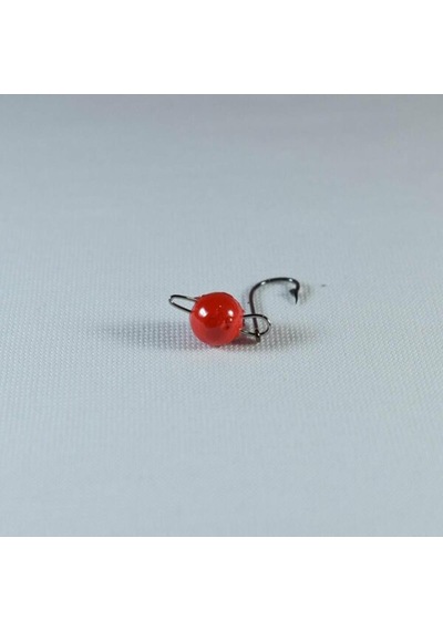 Spiinx Cannon Ball Mafsallı Kırmızı Jighead No:8 2.5gr