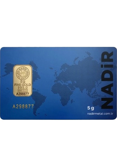 Nadir Gold 5 G Külçe Altın