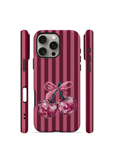 Velvoria Valestra Disco Cherry Stripe Apple Apple iPhone Uyumlu 16 Pro Max Magsafe Koruma Kılıfı Valestra Magline - Disco Cherry Stripe Velvoria Valestra Disco Cherry Stripe Apple Apple iPhone Uyumlu 16 Pro Max Magsafe Koruma Kılıfı Valestra Magline - Disco Cherry Stripe