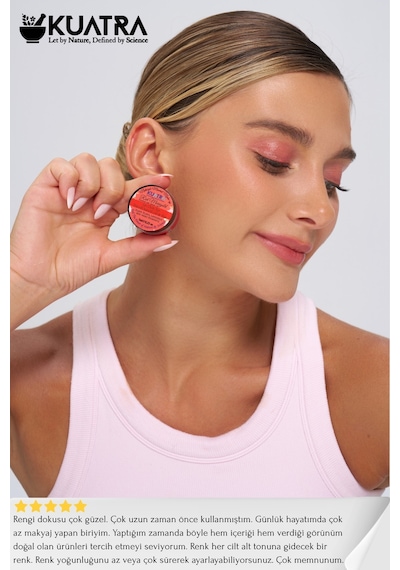 Kuatra Red Marigold Işıltı Veren Nemlendirici Balm 7 ML