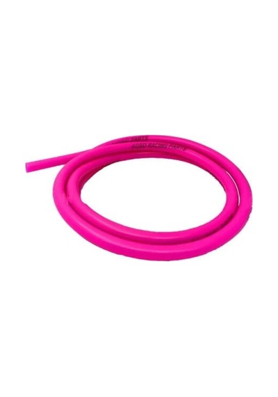 Universal Motosiklet Yakıt Hortumu Florasan Pembe Yüksek Sıcaklık Ve Yüksek Basınca Dayanıklı 7 X 10 Mm 155 Cm