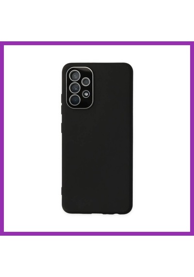 Bezos Samsung Galaxy A53 5g Kılıf Lansman Glass Kapak - Siyah Bty