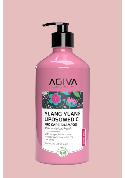 Ylang Ylang&lipozomed C Yıpranmış Ve Zayıf Saçlar İçin Onarıcı Şampuan 1000ml-vegan Tüm Saç Tipleri
