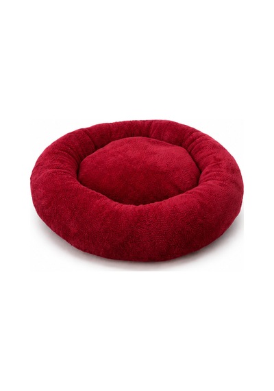 Peluş Ponçik Wellsoft Rahat Yumuşak Kaydırmaz Taban %100 Boncuk Elyaf Kedi Ve Köpek Yatağı Ve Minderi Kırmızı 1607675364