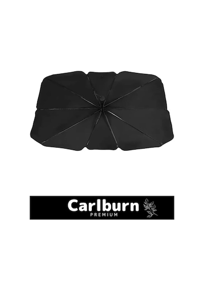 Premium Seri Titanyum Gümüş Kaplama Uv Geçirmez Güçlü Dayanıklı Araç İçi Ön Cam Şemsiye Güneşlik