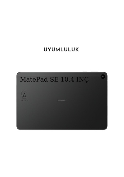 Matepad Se 10.4 Inç Uyumlu Uyku Modlu Smart Tablet Kılıfı Ekran Koruyucu Ve Kalem Seti Mor
