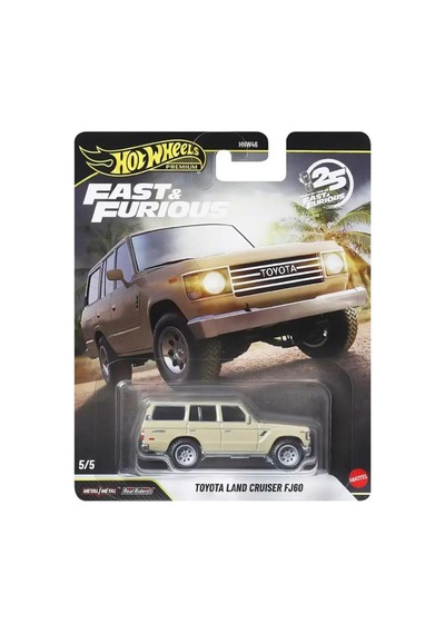 Premium Fast And Furious Toyota Land Cruiser Fj60 Jhw76 Çok Renkli
