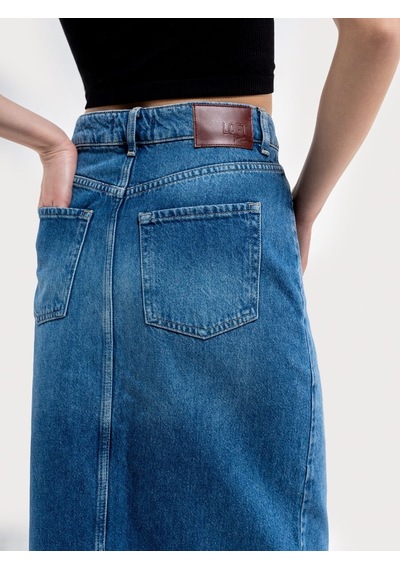 LOFT Regular Fit Kadın Etek Lf2036556 Q1.v1 Denim