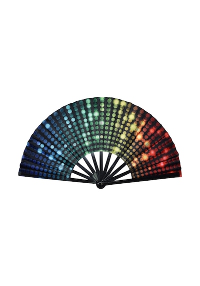Yelpaze Parti Boy Puantiyeli Neon Xxl