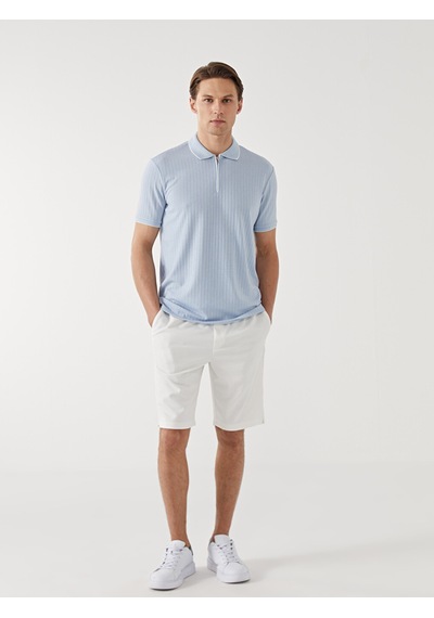 Lcw Vision Beyaz Slim Fit Erkek Şort