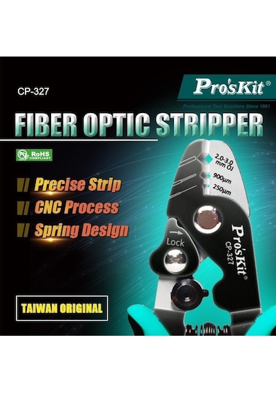 Proskit Cp-327 Fiber Optik Kablo Soyucu Sıyırıcı