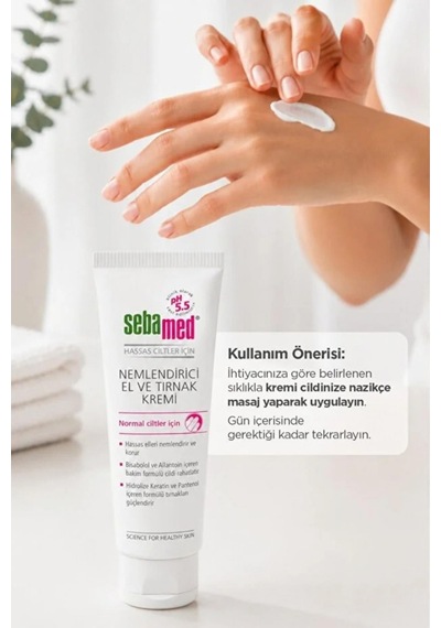 Nemlendirici El Ve Tırnak Kremi 75 Ml 2'li Set