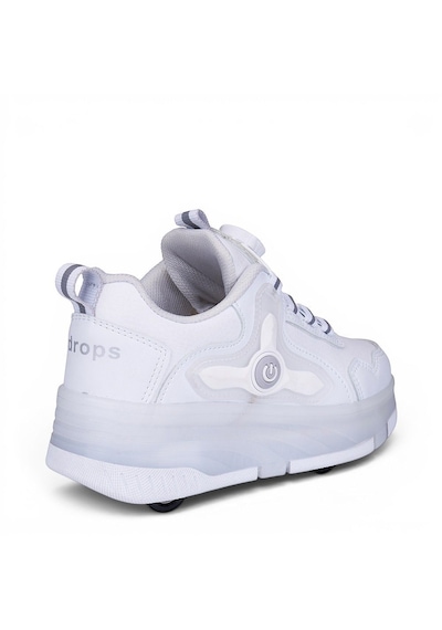 Awm Ndrops Ortopedik Çocuk Işıklı Tekerlekli Sneaker Beyaz
