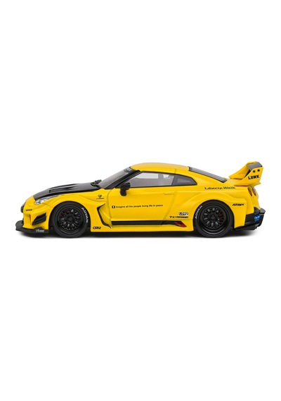 Solido Nissan Gtr35 Lbwk Silhouette Yellow 2019