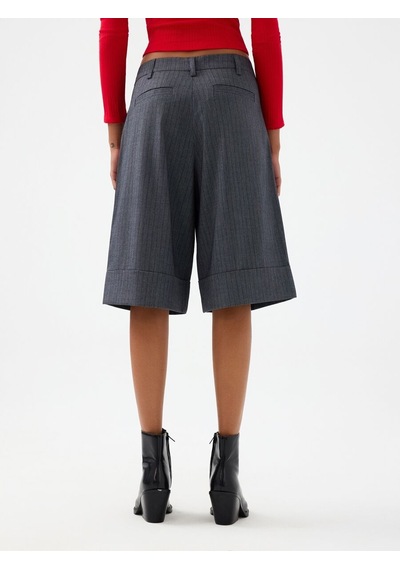 Loft High Waist Kadın Pantolon Lf2040806 Q1.v1 Koyu Gri