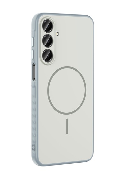 Samsung Uyumlu Galaxy A16 Kılıf Kamera Lens Korumalı Magsafe Destekli Silikon Systemcom Siyah