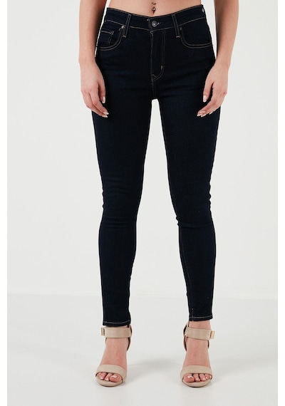 Levi's 721 Skinny Fit Yüksek Bel Jeans Kot Pantolon A9360-2664 Koyu Lacivert