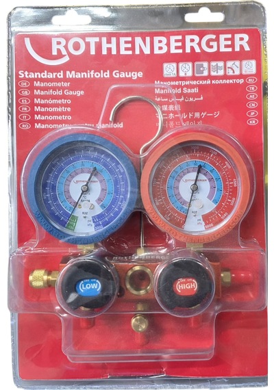 Rothenberger Standart Manifold Set (R32-R410A) No:1000050093