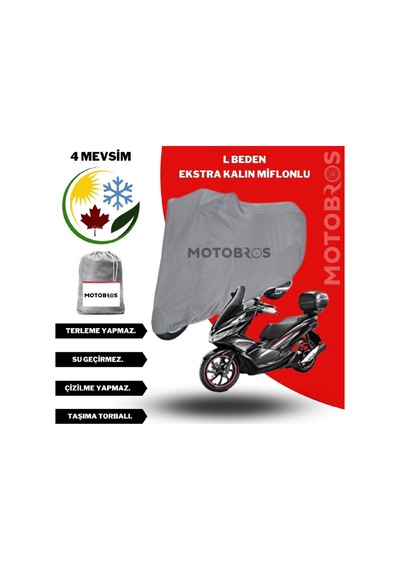 Motor Brandası Motosiklet Brandası L Beden En Ekstra Kalın