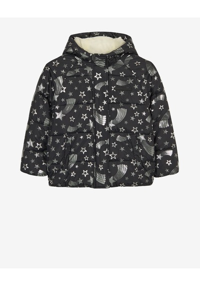 Skechers G Puffer Halley Jacket Büyük Kız Çocuk Siyah Mont Sk2620131-3817