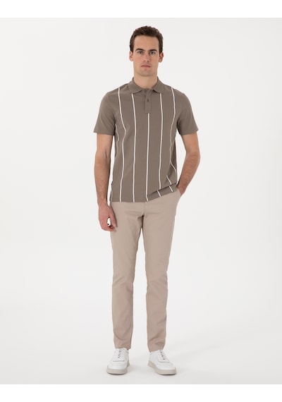 Pierre Cardin Erkek Bej Pantolon Kanvas-chino 50308077-vr011 Bej