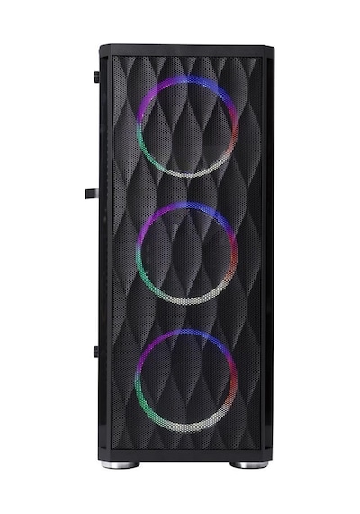 Rampage X-Horse 850 W 80+ 4x12 CM ARGB Fan Mid Tower Oyuncu Bilgisayar Kasası