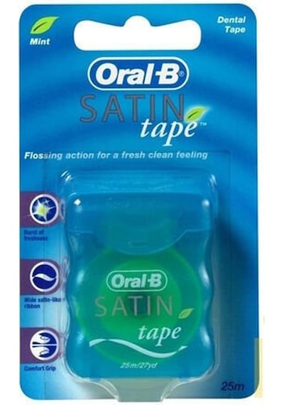 Oral-B Satin Tape Naneli Diş İpi 25 M