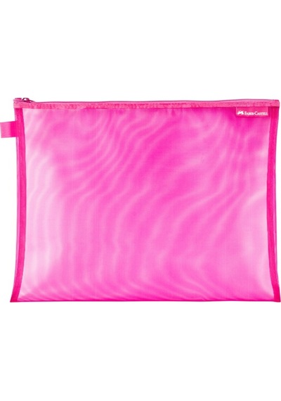 Faber - Castell Faber Castell Mesh Dosya A4 Pembe