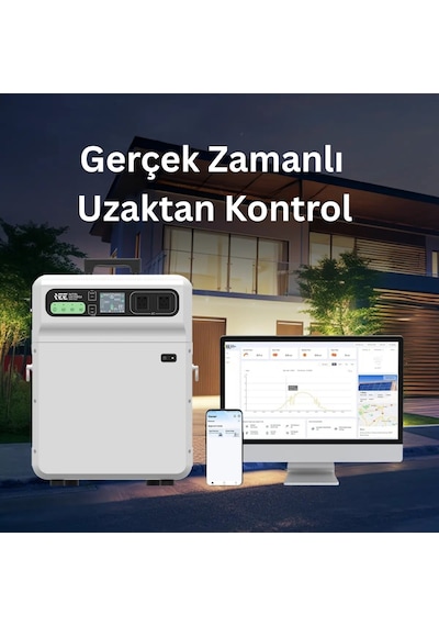 IEETEK 5120WH Taşınabilir Elektrik Güç Kaynağı %99.99 MPPT BMS Çoklu Koruma Kablosuz Şarj - SH4000