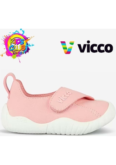 Vicco Panku İlk Adım Bebek Ortopedik Çocuk Spor Ayakkabı Pudra Pudra Vicco Panku İlk Adım Bebek Ortopedik Çocuk Spor Ayakkabı Pudra Pudra