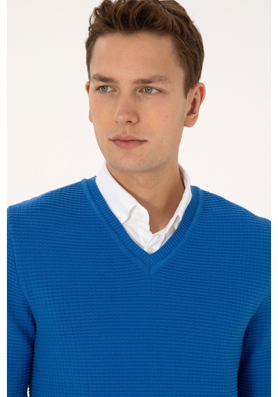 U.S. Polo Assn. U.s. Polo Assn. Erkek Koyu Mavi Kazak /triko 50315028-vr032
