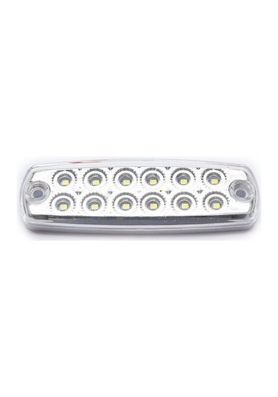 Ahmet Otomotiv 12 Ledli Dekoratif Led Lamba 12volt-24volt Beyaz Renk