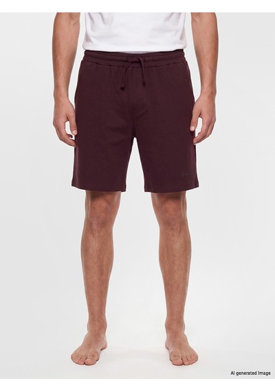 Lc Waikiki Lc Waıkıkı Mürdüm Slim Fit Erkek Şort