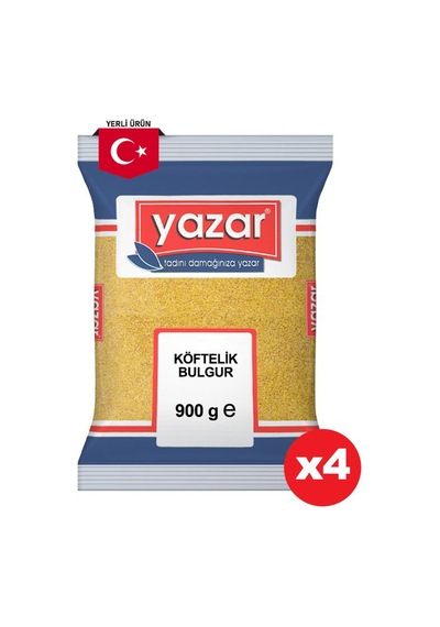 Yazar Köftelik Bulgur 4 x 900 G