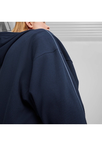 Puma Her Kadın Tam Fermuarlı Kapüşonlu Sweatshirt 677882 14 Mavi