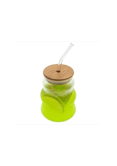 500ml Bambu Kapaklı Cam Bardak, Cam Pipetli Silikon Kapak Contalı İnce Çizgi Desenli Sıcak Soğuk İçecekler İçin Kahve Meyve Suları Ve Çayları İçin Ergonomik Şık Tasarım Beyaz - Çok Renkli 500ml Bambu Kapaklı Cam Bardak, Cam Pipetli Silikon Kapak Contalı İnce Çizgi Desenli Sıcak Soğuk İçecekler İçin Kahve Meyve Suları Ve Çayları İçin Ergonomik Şık Tasarım Beyaz - Çok Renkli