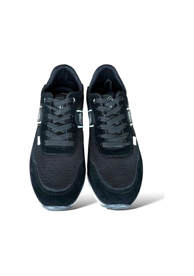 Erkek Günllük Sneaker Spor Ayakkabıbı Siyah - Beyaz-sıyah-beyaz Siyah - Beyaz