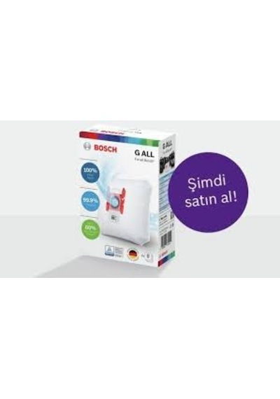Bosch Uyumlu Süpürge Torbası Gall