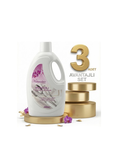 Naturalive Elde Bulaşık Deterjanı 3x2,5 Lt