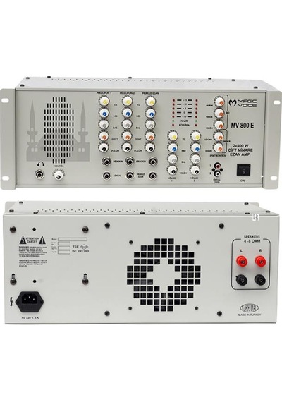 Magicvoice Mv-800e Efektli 2x400 W Ezan Küp Anfi