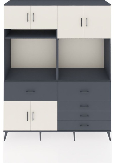 Hyperion Gardrop 7 Raflı 5 Çekmeceli 6 Kapaklı 176x44x221 Antrasit-aytaşı/antrasit Aytaşı/antrasit Hyperion Gardrop 7 Raflı 5 Çekmeceli 6 Kapaklı 176x44x221 Antrasit-aytaşı/antrasit Aytaşı/antrasit