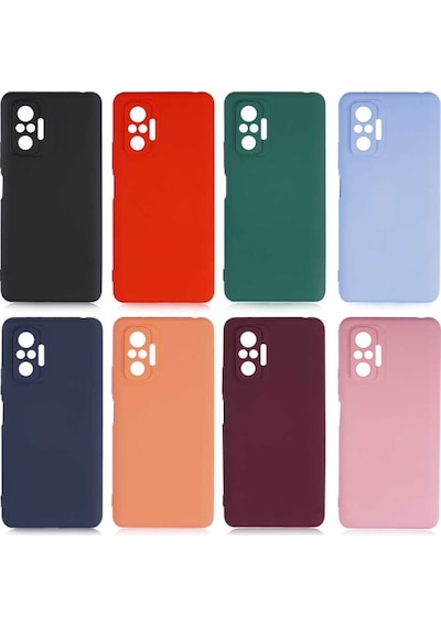 Xiaomi Redmi Note 10 Pro Kilif Zore Mara Lansman Kapak-Siyah 525316196