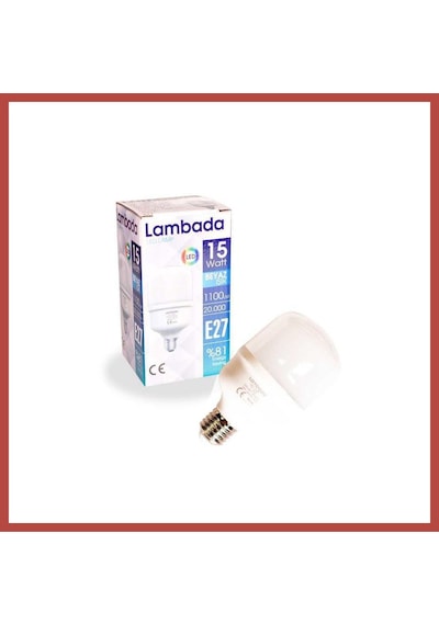 Bezos 15w Torch Beyaz Led Ampül 1 Adet Erdotıca Standart