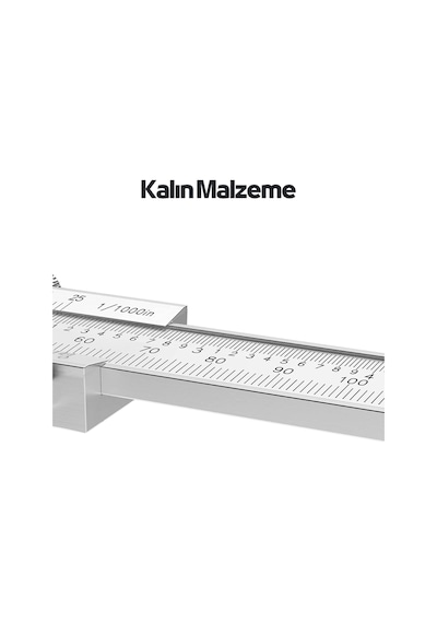 YSB 150 mm Standart Seri Mekanik Vidalı Kumpas - Ekonomik ve Dayanıklı -