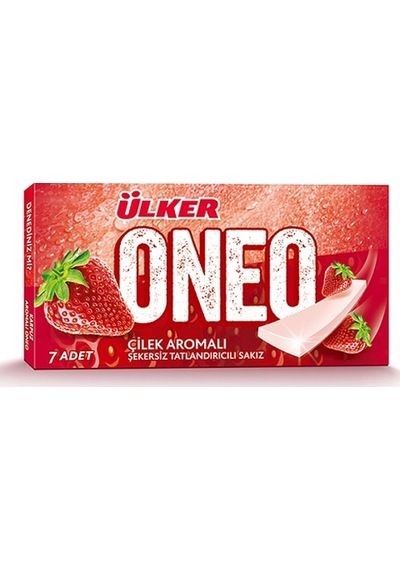 Oneo Slims Çilek Aromalı Sakız 27 x 14 G
